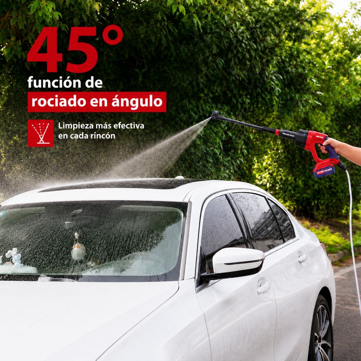 HIDROLAVADORA 20V C/BATERIA 4AH ELPW20251 EMTOP Hidrolavadora 20v C/bateria 4ah Elpw20251 Emtop