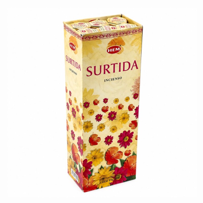 INCIENSO HEM CAJA HEXAGONAL X6 Caja Surtida