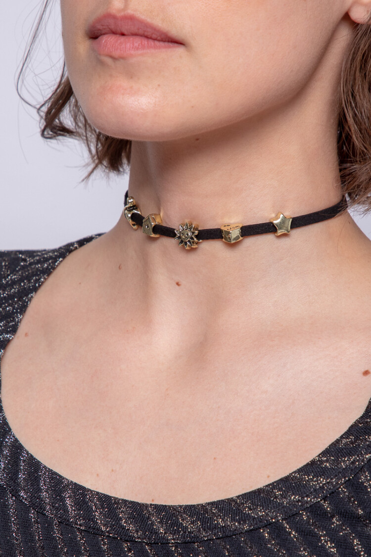 COLLAR MUMUSI Negro