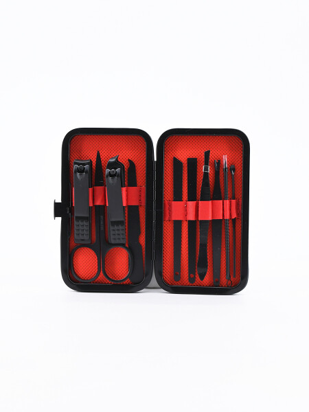 SET MANICURA GREGO 7PCS (20) NEGRO