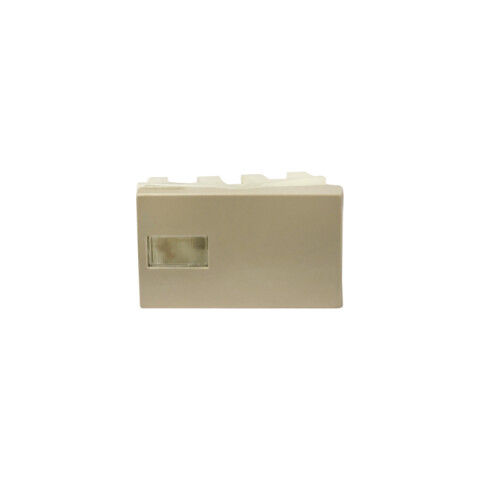 Módulo llave unipolar luminoso 16A 250V beige Sica SK3010