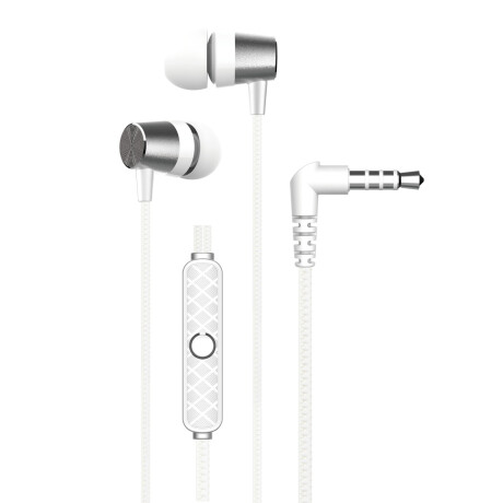 DEVIA METAL EARPHONE KINTONE SEIRES 3.5MM Blanco