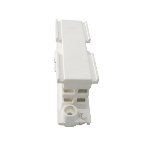 Mini conector lineal eléctrico p/riel blanco MHT1 KE0046