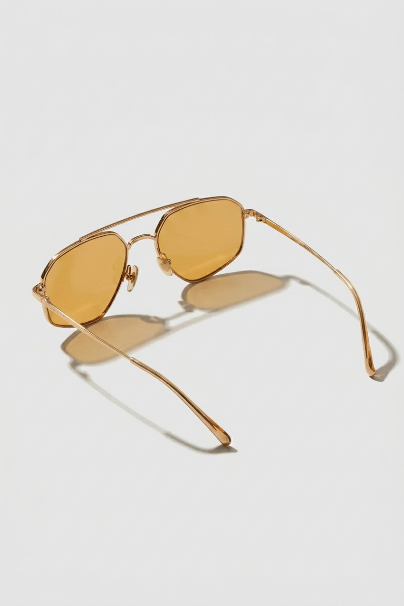 Lentes de sol Horizon dorado