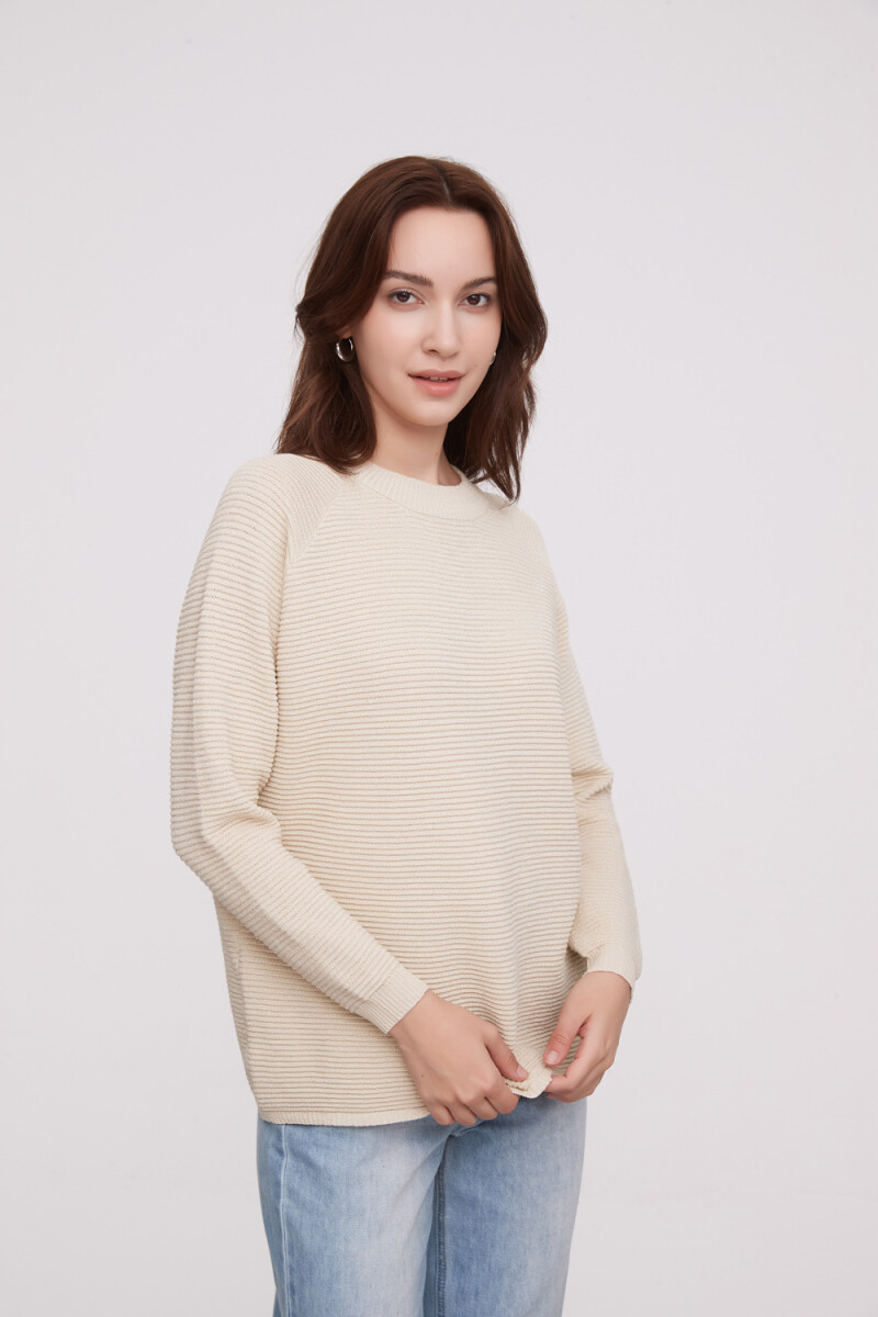 Sweater Cerezo - Crudo / Natural 