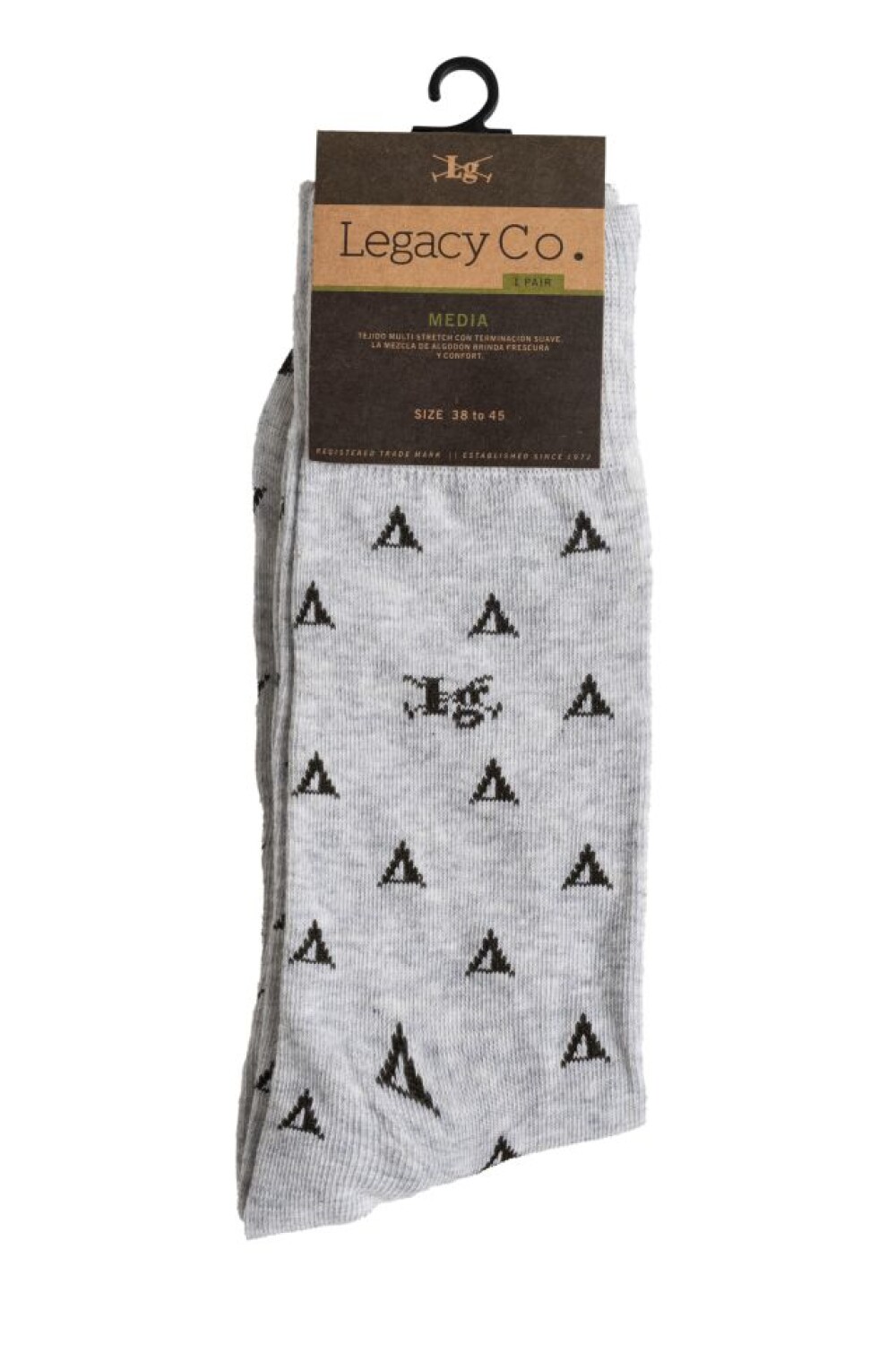 MEDIA CARPAS Gris claro