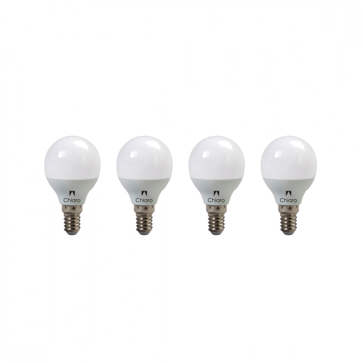 Pack x4 pcs - Lampara LED Gota, E14 6W - Luz Cálida 