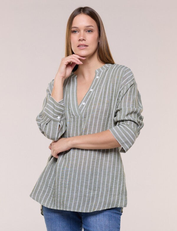 Blusa Lineas OLIVA
