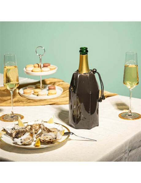 ENFRIADOR CHAMPAGNE NEGRO VACUVIN ENFRIADOR CHAMPAGNE NEGRO VACUVIN