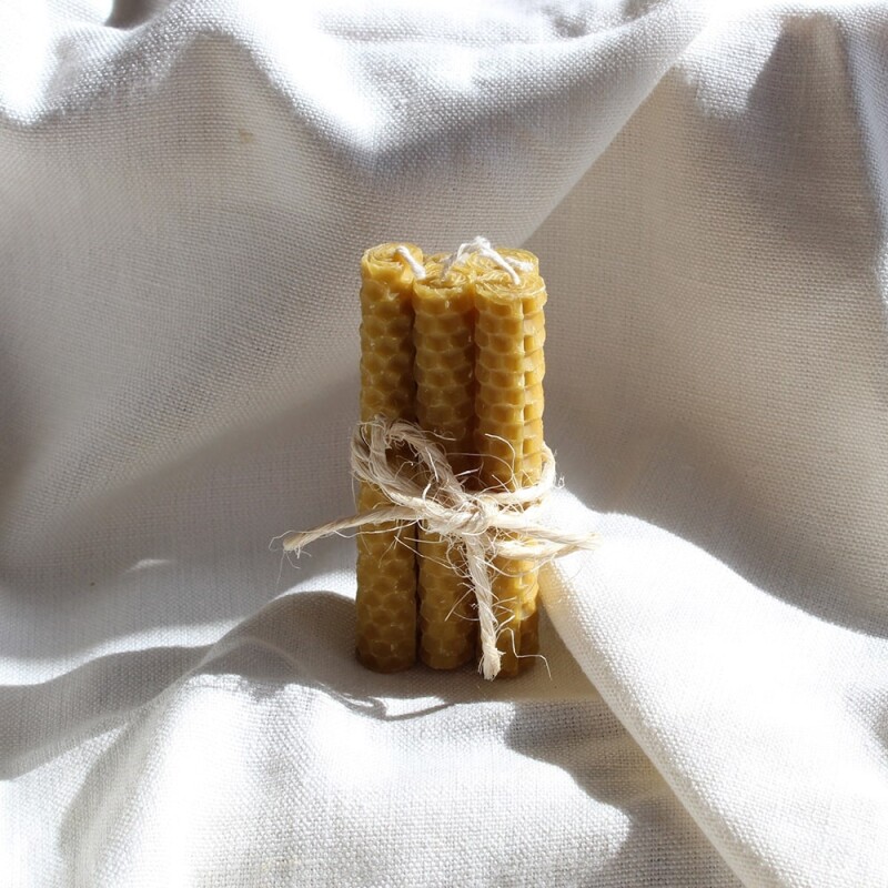 Set 5 Velas de miel de panal Set 5 Velas de miel de panal