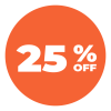 Promo 25% OFF