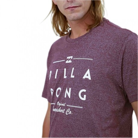 REMERA BILLABONG WARLOCK TEE BORDEAU