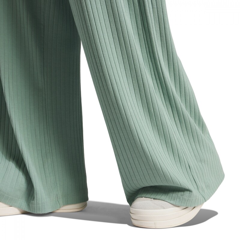 Pantalón Largo Essentials Wide Rib de Mujer Multicolor