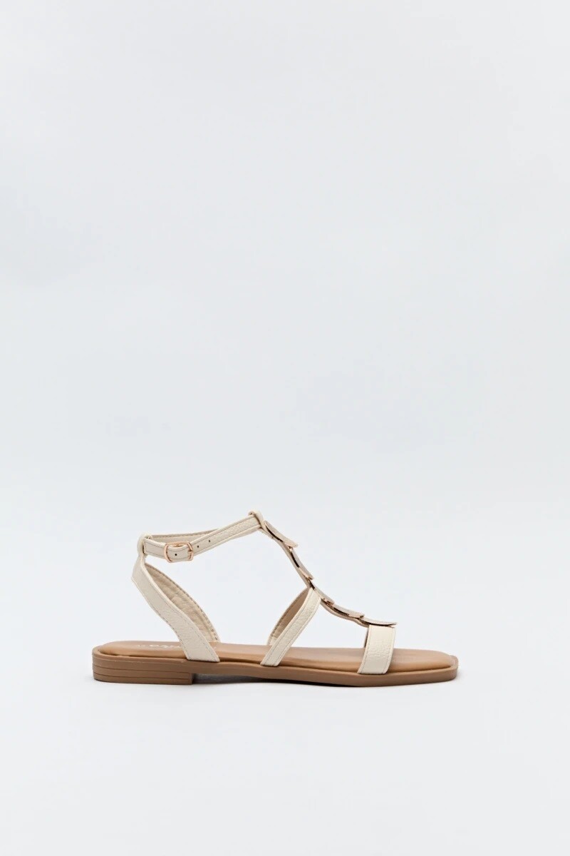 SANDALIA D.CASSIN CURRENT - CRUDO 