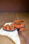 Buckle Sandals Camel