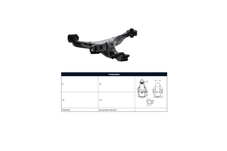 Parilla De Suspension Delantera Honda Crv 02-06 Der Parilla De Suspension Delantera Honda Crv 02-06 Der