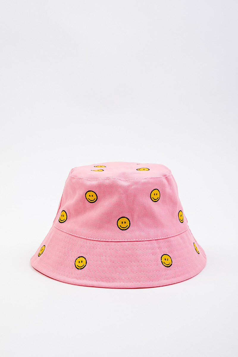 GORRO SMILE Rosa Bebé