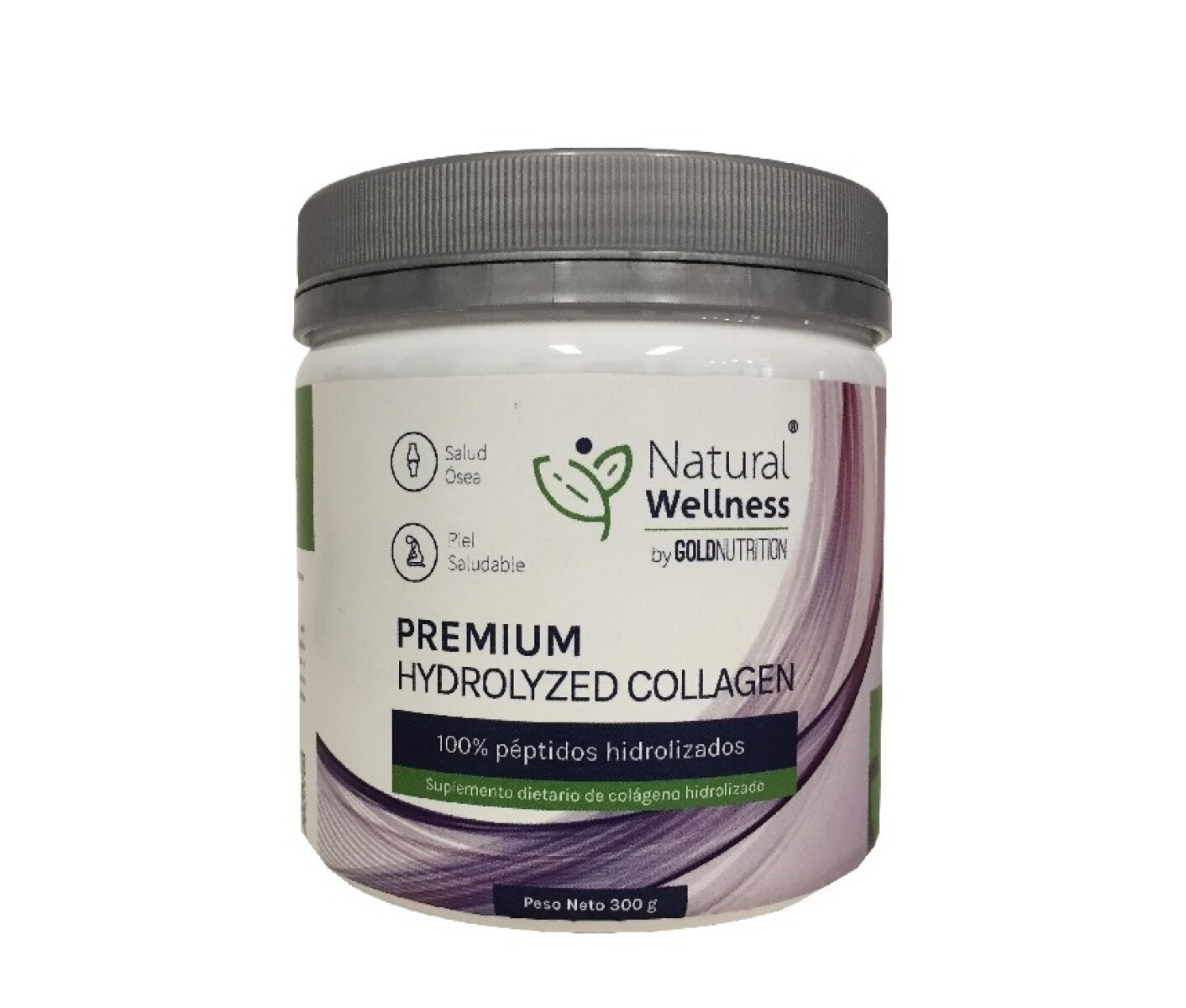 Premium Hydrolyzed Collagen Natural Wellness 300 Grs. 