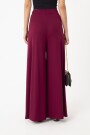 PANTALÓN PERNA ANCHA Bordo
