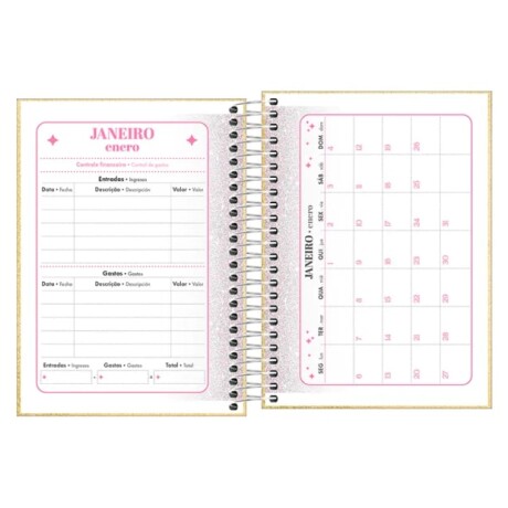 Agenda Tilibra 2026 Shine Negra