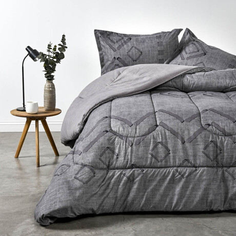 Acolchado Cannon King c/2 Fundas Polialgodón y Guata Térmica Breen