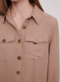 Camisa Kiling Beige Oscuro