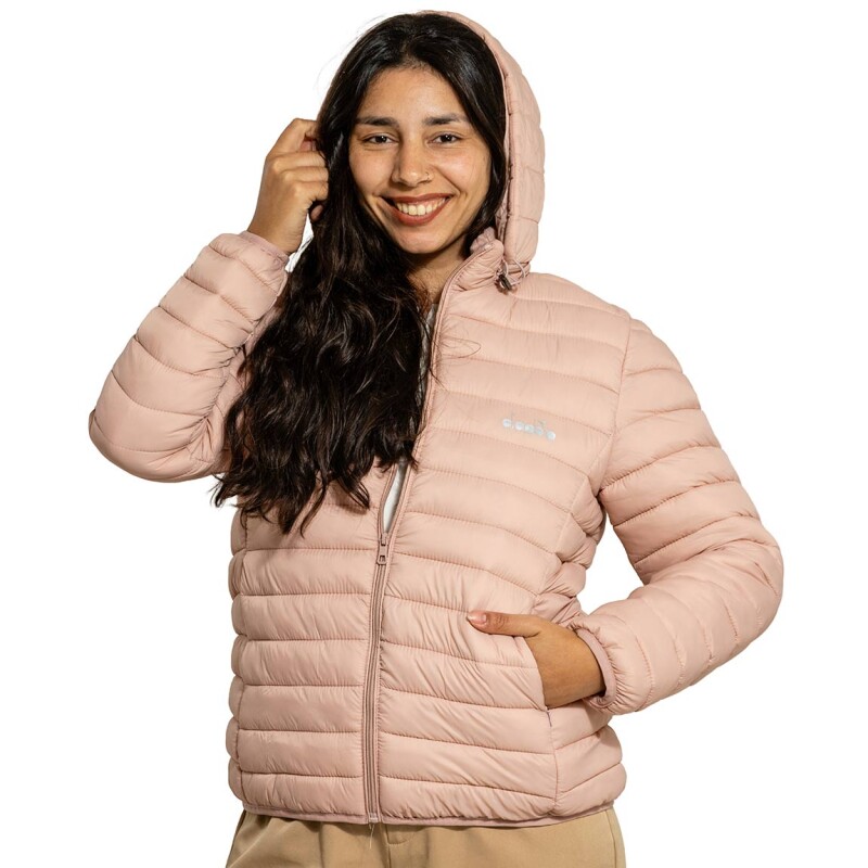 Diadora Campera Poliester / Mujer - Rosado Rosado