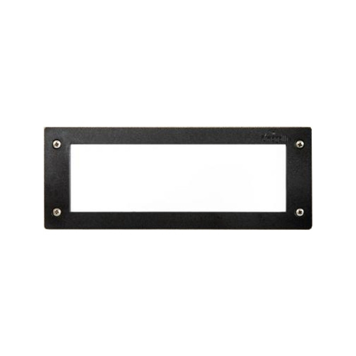 Luminaria de embutir LED rectangular negro IP66 - FL0349 