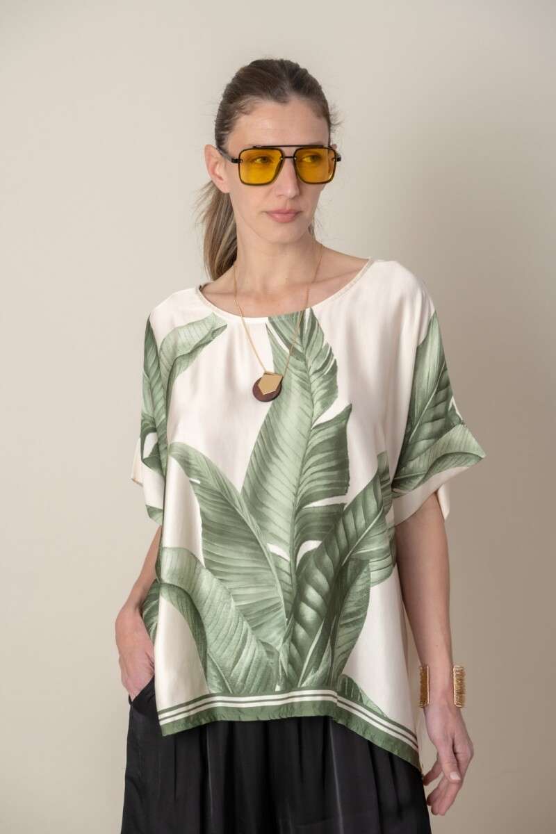 BLUSA PALMA - Verde 