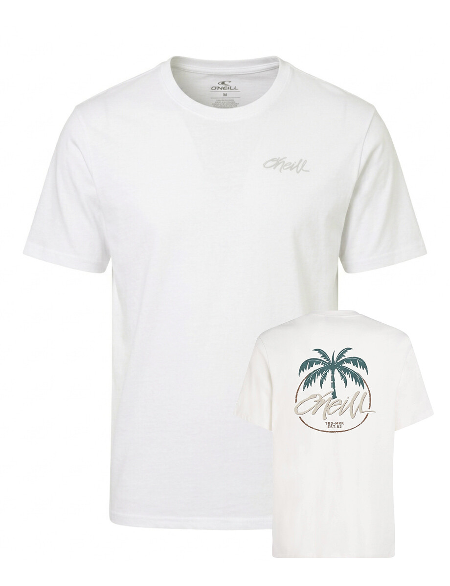 Remera O'Neill Home Grown - Blanco 