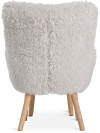 Sillón/apoya pies HVILSTED 1 cuerpo teddy crudo Sillón/apoya pies HVILSTED 1 cuerpo teddy crudo