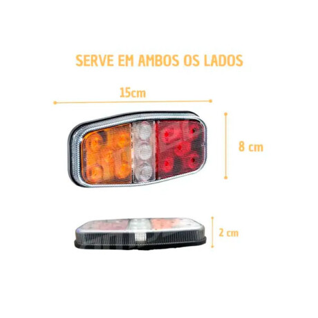 FAROL - FAROL TRAS. UNIVERSAL TRAILER LED 12V - FAROL - FAROL TRAS. UNIVERSAL TRAILER LED 12V -