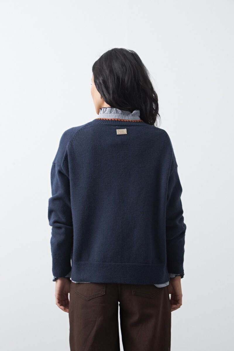 CARDIGAN TELMA Azul Oscuro