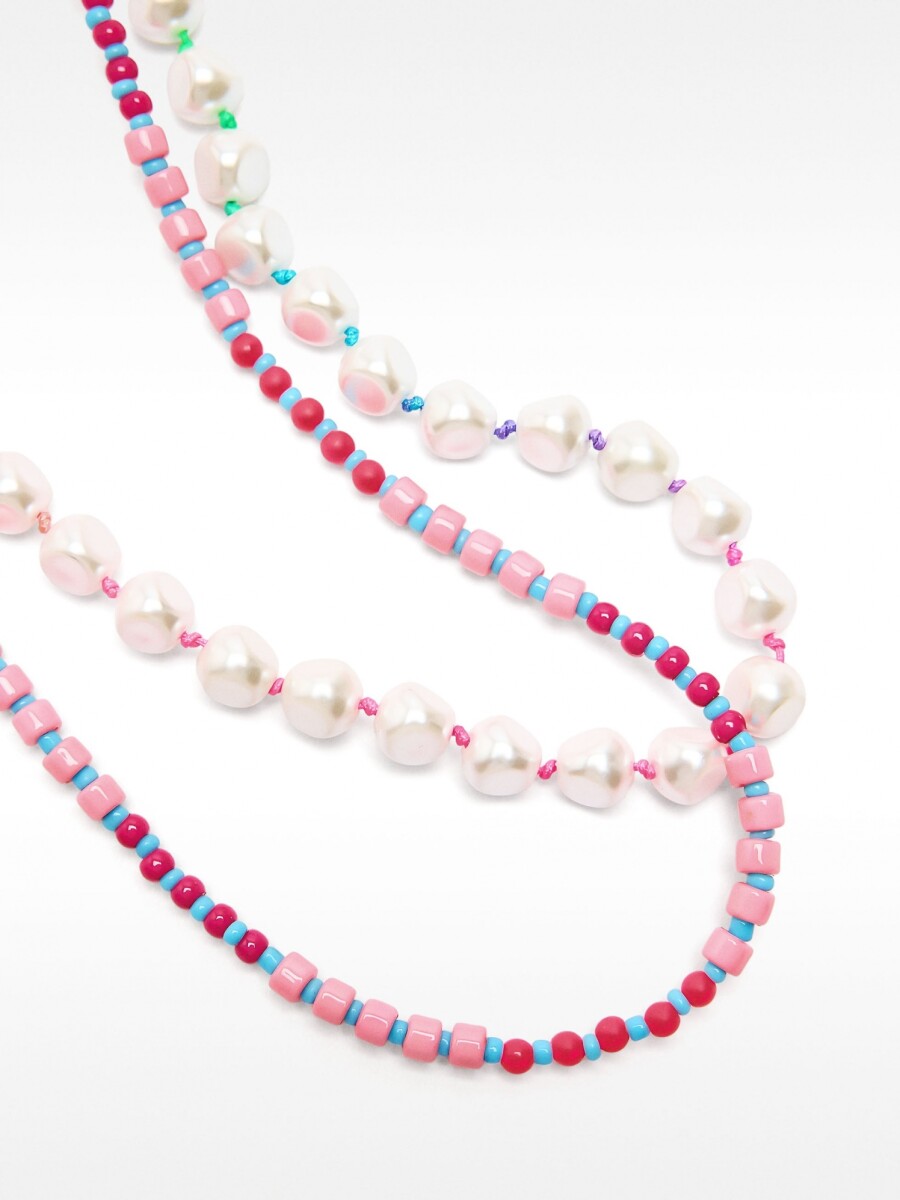 Set De Collares Multicolor multicolor