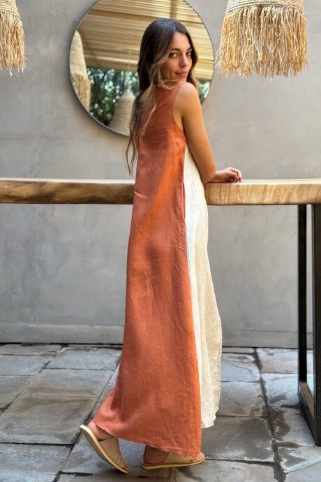 VESTIDO TOSCANA Naranja