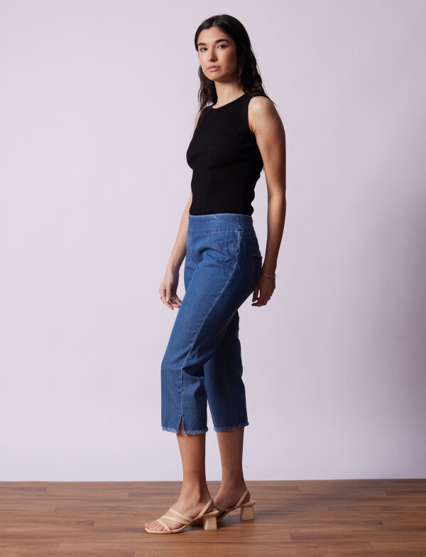 Capri Denim Flecos JEAN