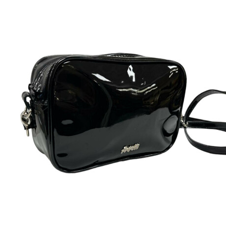 Cartera Marina Charol Negro