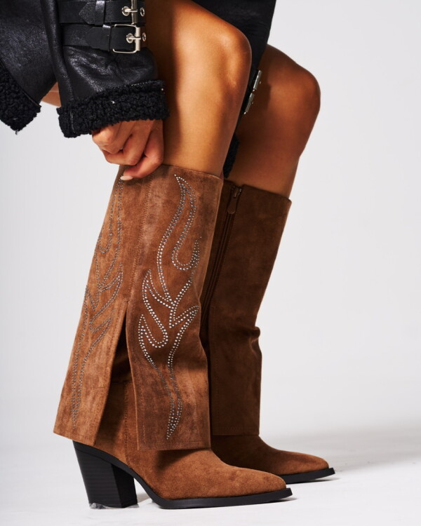 Bota Samba camel