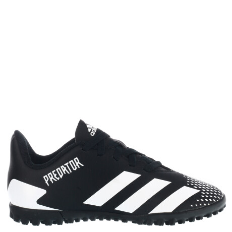 Championes de Niños Adidas Futbol 5 Predator Kids Negro - Blanco