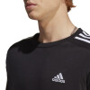 Remera Adidas M 3S SJ T de Hombre - IC9334 Negro-blanco