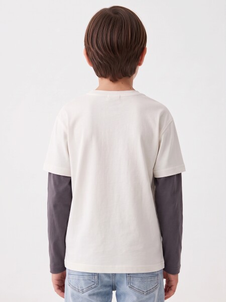 REMERA SPIDER OFF WHITE