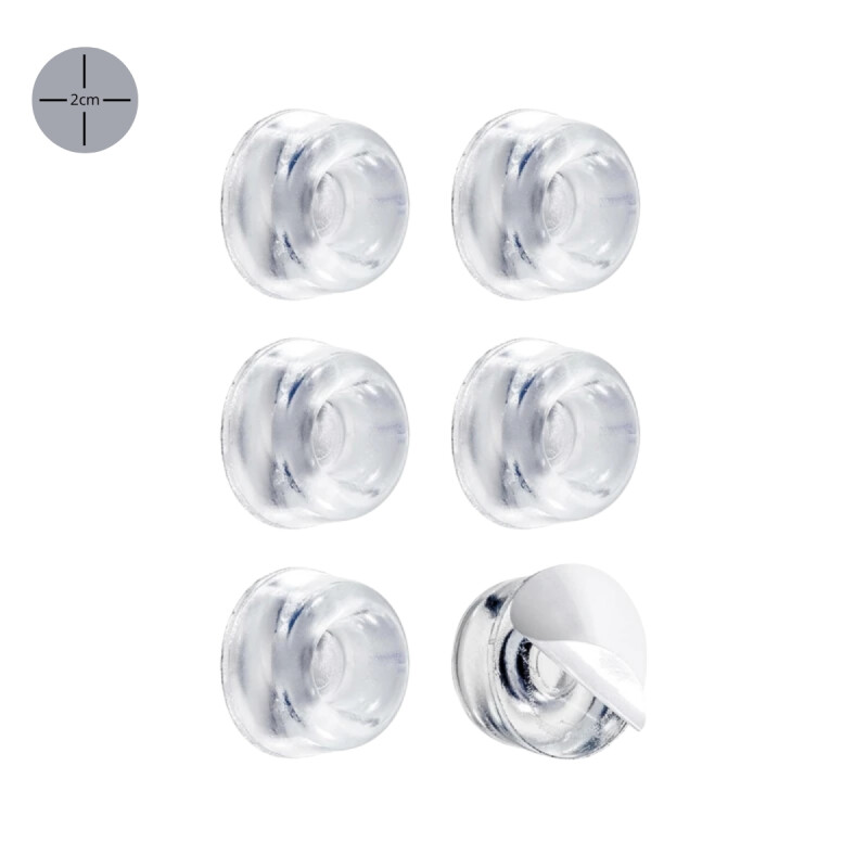 Set x2 Protector anti impacto x6 con adhesivo TRANSPARENTE