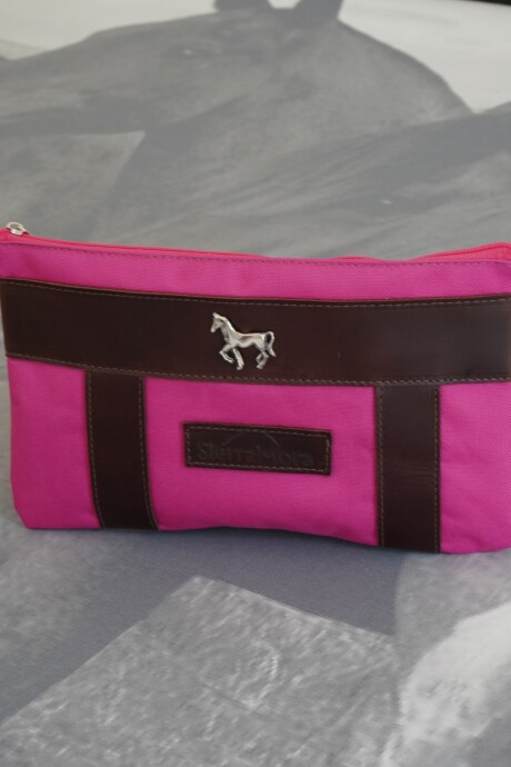 Sobre Cartuchera Mustang Chocolate / Fucsia