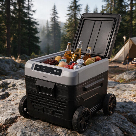 heladera refrigerador portátil 35 litros apta para auto COLOR UNICO