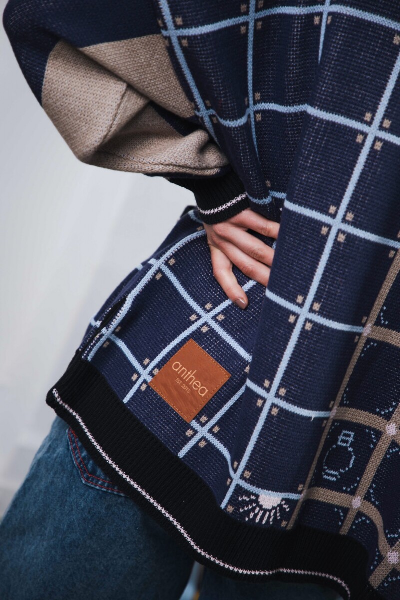 Cardigan SOL Azul