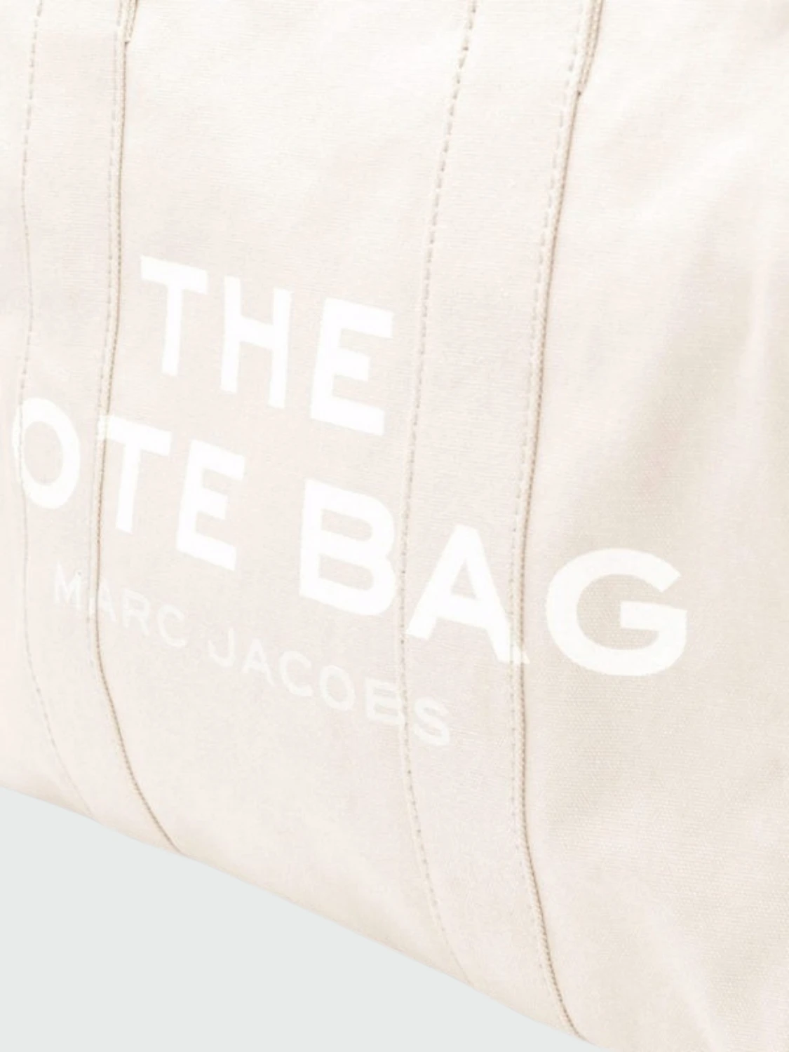 Marc jacobs - Bolso de lona, The Large Tote Bag Beige
