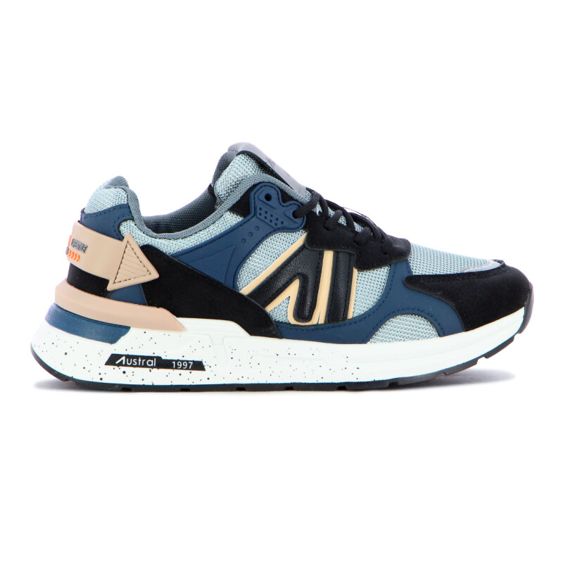 Championes Austral Teen Ushuaia Negro Gris Negro-gris