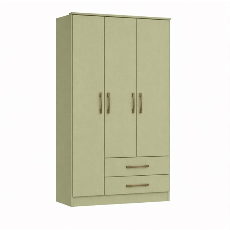 Ropero – Armario de 3 Puertas MOSCÚ PISTACHO