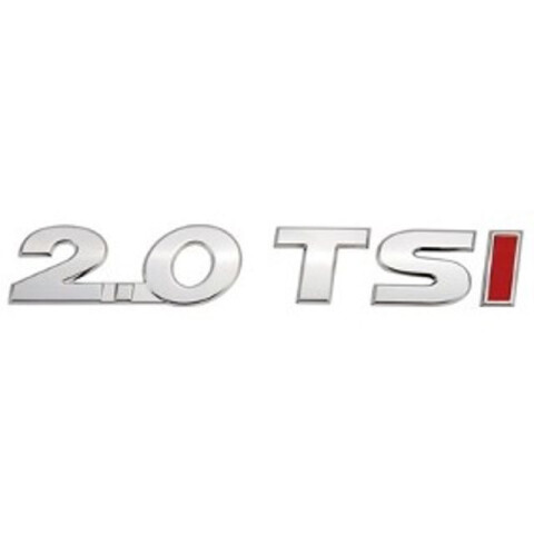 EMBLEMA "2.0 TSI" VENTO (I ROJO) Emblema "2.0 Tsi" Vento (i Rojo)