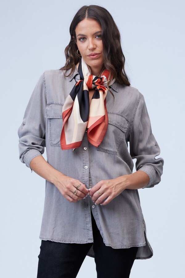 Pashmina Print TERRACOTA/MULTI
